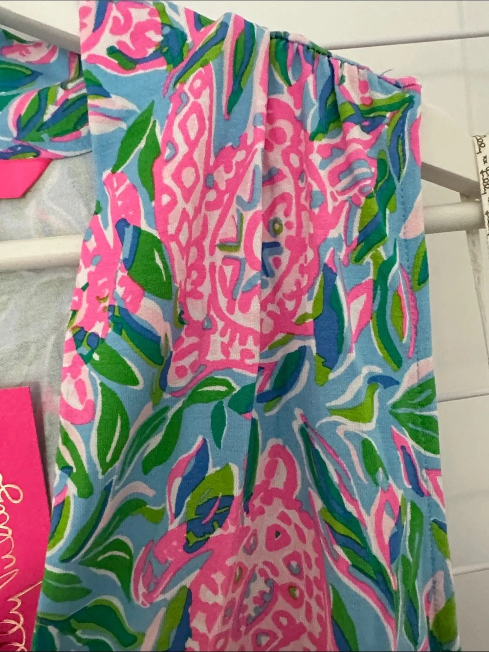 Lilly Pulitzer Annalise V-Neck Dress Size L NWT - Picture 4 of 6